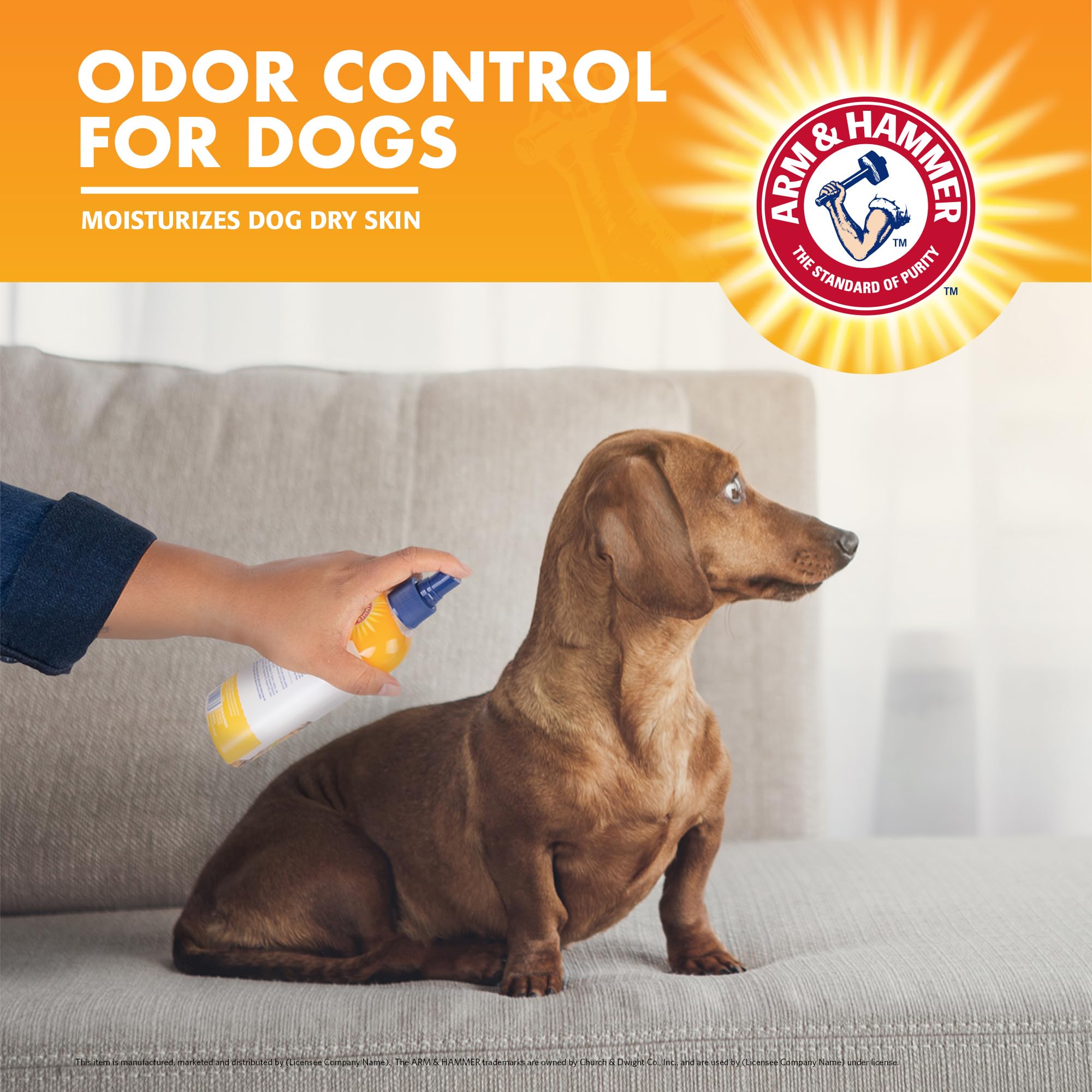 Arm & Hammer For Pets Super Deodorizing Spray For Dogs | Best Odor Eliminating Spray For All Dogs & Puppies | Fresh Kiwi Blossom